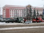 В Курской области из-за непогоды введён режим повышенной готовности