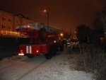 Семнадцатого января около 20.55 в Курске на улице Театральная загорелся двухэтажный жилой дом