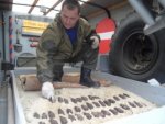 Взрывоопасные предметы в Курской области: обнаружены 38 боевых артиллерийских взрывателей