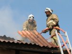 Пожар в Курском районе: сгорел дачный домик