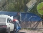 О ДТП в Курске с участием «девятки» после ДТП с «ПАЗом» авто вылетело на обочину