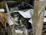 ДТП в Курске: Hyundai врезался в столб