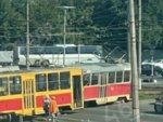 ЧП в Курске: еще один трамвай сошел с рельсов