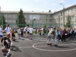 В Рыльске Курской области состоялся мастер-класс по баскетболу